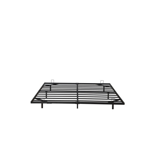 Queen Size Floating Bed Frames with LED Lights, Metal Platform Bed , Solid and Stable, Noise Free, No Box Spring Needed, Easy Assembly