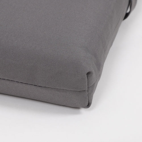 2PCS Set Outdoor Lounge Chair Cushion Replacement Patio Funiture Seat Cushion Chaise Lounge Cushion-grey