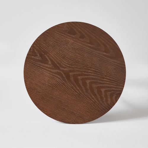 100% Solid Wood Side Table Natural Round End Table Rustic Accent Furniture