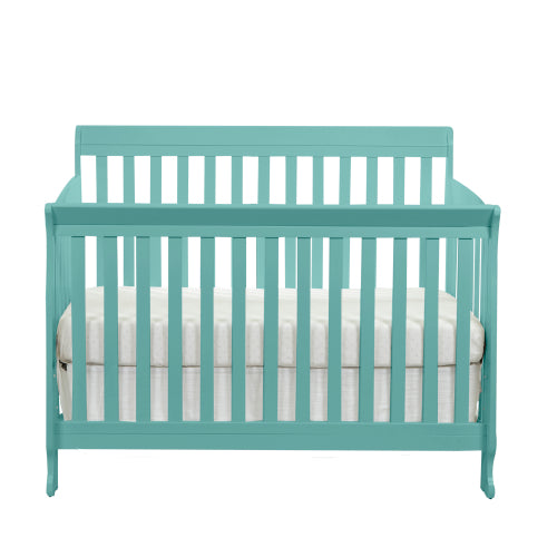 4-in-1 Convertible Crib Turquoise