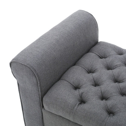 ARMED STORAGE BENCH