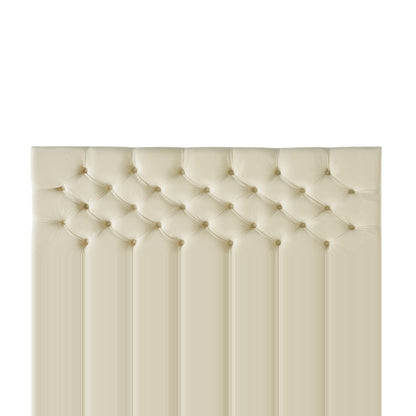 51 inch Beige Diamond Tufted Storage Ottoman Bench, Soft Close Pressure Hinge Upholstered Entryway Footrest