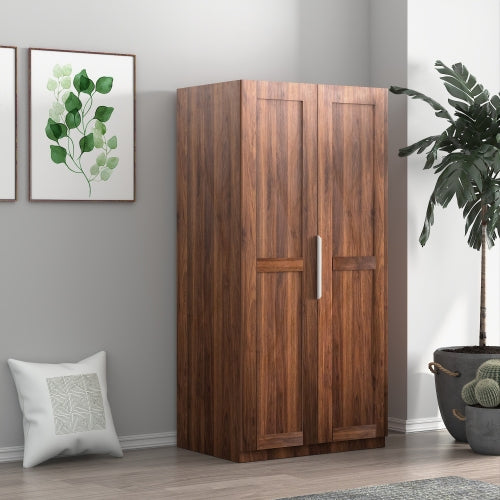 62.99in Kitchen Pantry Cabinet, Walnut Freestanding Buffet Cupboards Sideboard with Doors & Shelves