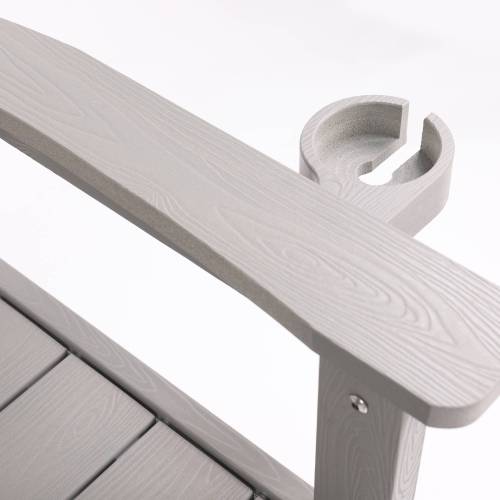Minimalist Light Gray bench Environmentally friendly and recyclable, suitable for both indoor and outdoor use. Just wipe it clean when it gets dirty
