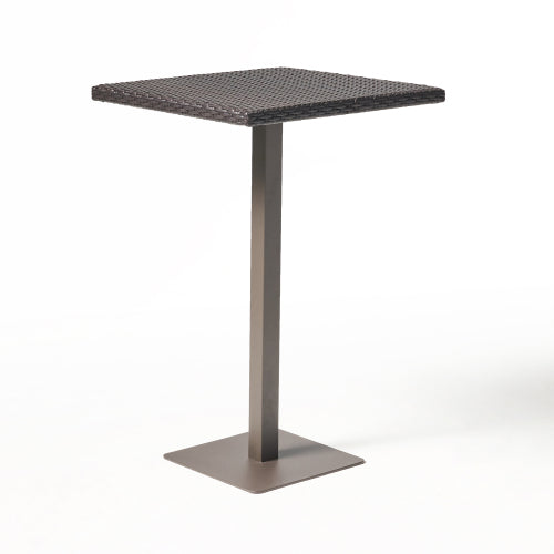 Rattan 26inch   SQUARE BAR TABLE