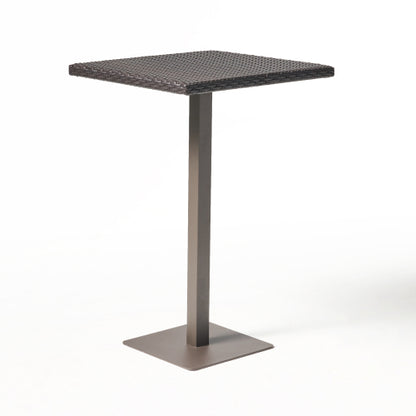 Rattan 26inch   SQUARE BAR TABLE