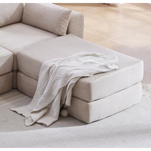 Modular Ottoman Camel Cloud Sofa Spring Support Ottoman