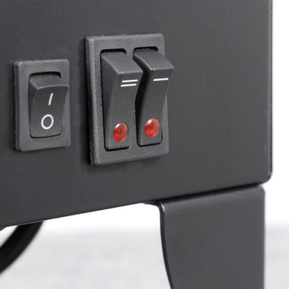 17 inch Freestanding Electric Fireplace Stove heater with 3D Flame effect