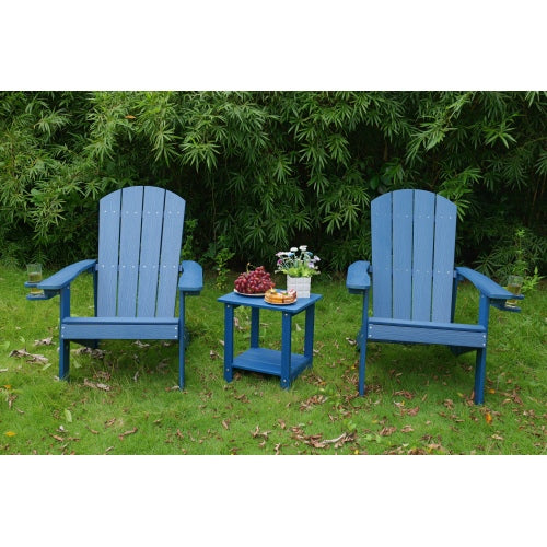 2-Piece All-Season Outdoor Lounge Chairs Perfect For Patio Chats & Garden Leisure Gatherings