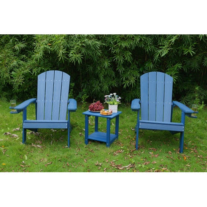 2-Piece All-Season Outdoor Lounge Chairs Perfect For Patio Chats & Garden Leisure Gatherings
