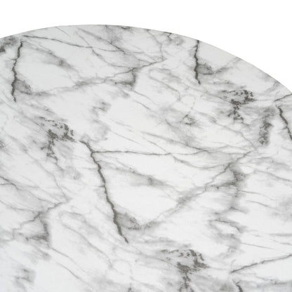 MGO Faux Marble Coffee Table for Both Indoor and Outdoor Use