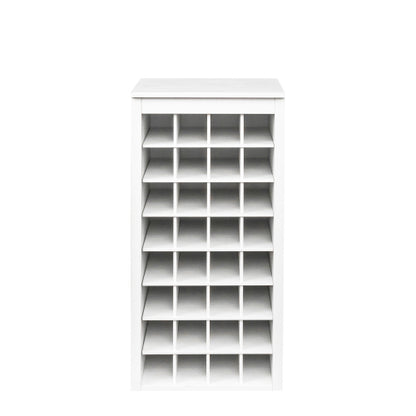 WHITE color modular 32  wine bar cabinet Buffet Cabinet