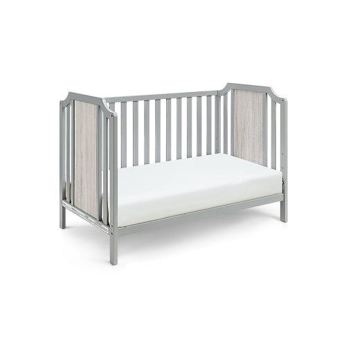 3-in-1 Convertible Crib Gray/Graystone