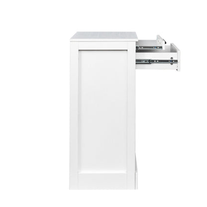 WHITE  color modular 24  wine bar cabinet Buffet Cabinet