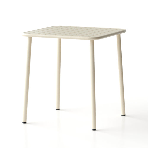 Sera square table outdoor courtyard table villa open air dining table waterproof table retro American modern simple balcony table coffee table