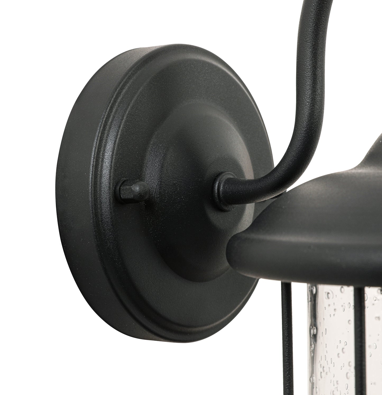 1 Waterproof Outdoor Wall Light, Outdoor Wall Light, Matte Black