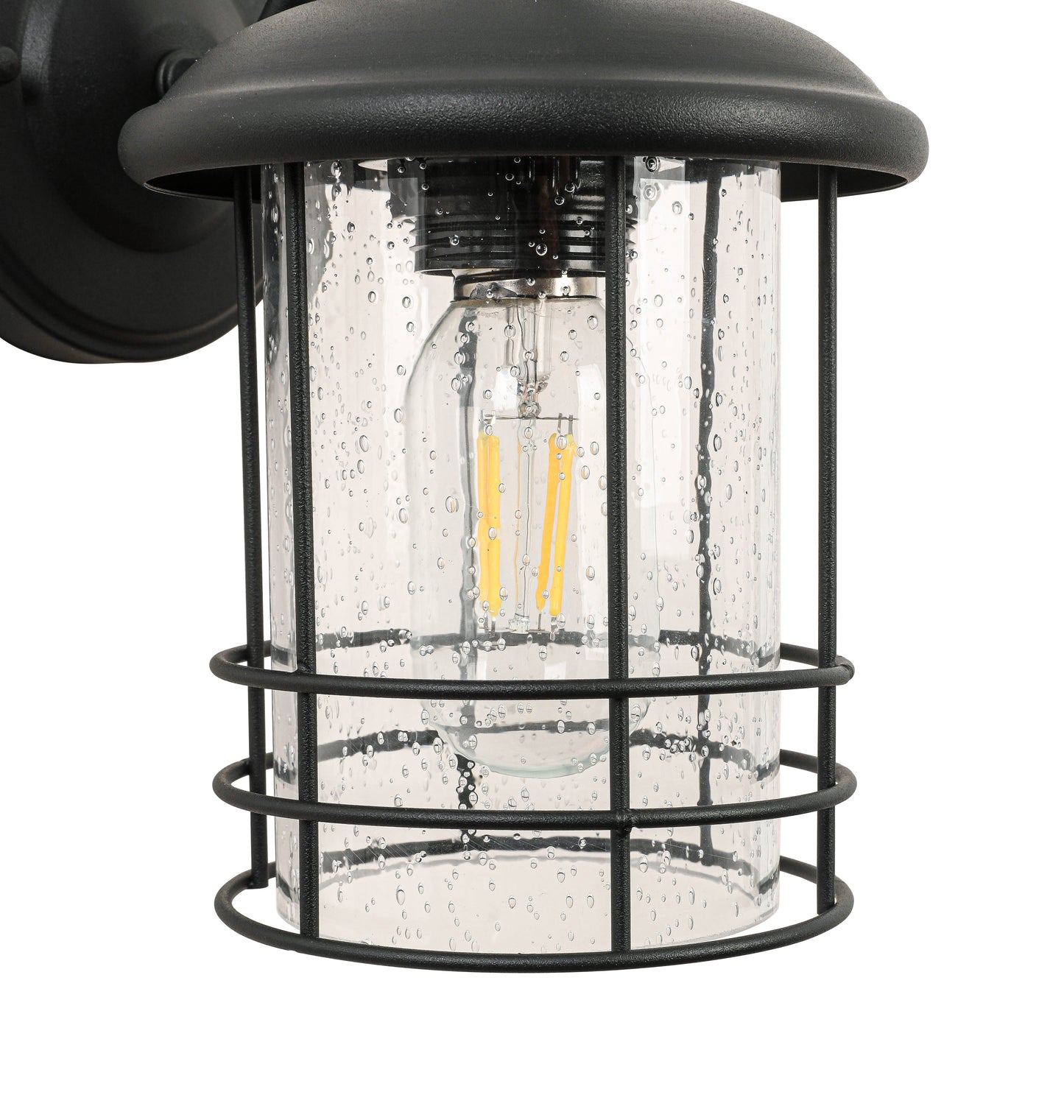 1 Waterproof Outdoor Wall Light, Outdoor Wall Light, Matte Black