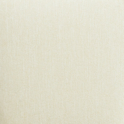 Set of 2 Light Ash Rubberwood Open Back Dining Chairs, Minimalist Beige Upholstered Armless Side Chairs