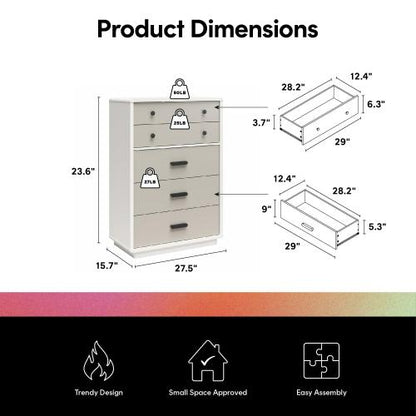 5-Drawer Dresser