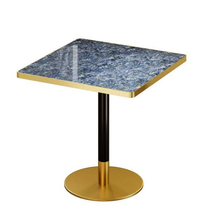 31.5inch Square Modern Tulip Dining Table with Faux Marble Top for Dining Room