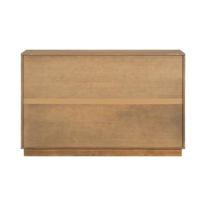 Natural Storage Cabinet with 7 Drawers and 2 Doors