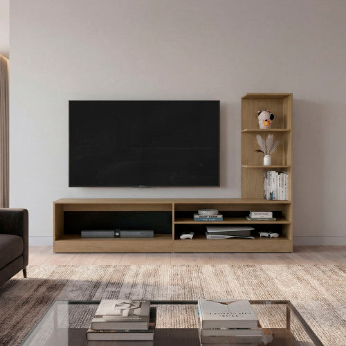 65 inch TV Entertainment Center Modern Media Console with Storage