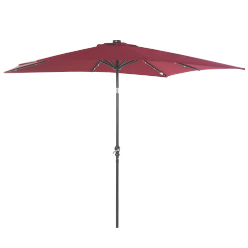 Sun Umbrella Solar Umbrella, Lighted Patio Umbrella