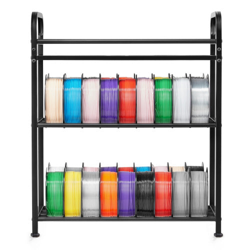 3 Tier Filament Storage Rack 3D Printer Spool Holder with Wheels 60 Spool Capacity