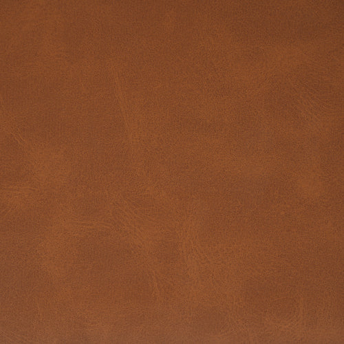 PU Leather Ottoman with Tufted Design and Solid Wood Legs