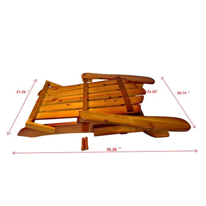 Outdoor or indoor Wood chair, foldable, OAK