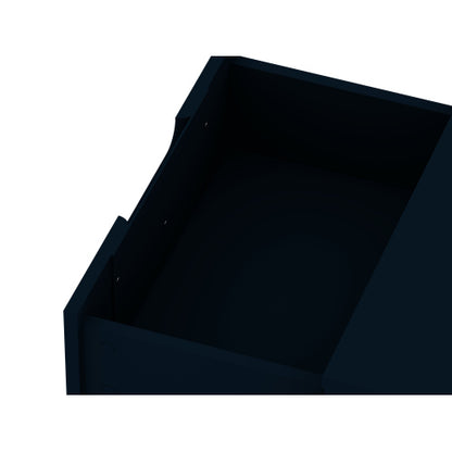 Midnight Blue Mid-Century Modern Nightstand