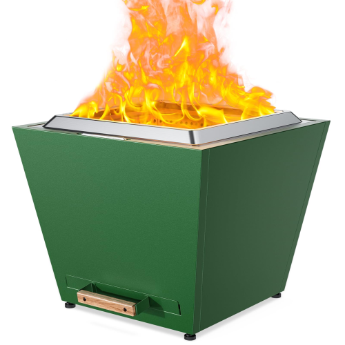 Cyberpit One Pro 25 inch Smokeless Fire Pit, w/Pull-Out Ash Pan