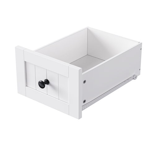 53inch Large Kitchen Island with Drop Leaf, Power Outlet, Door Internal Storage Rack, Rolling Kitchen Cart on 5 Wheels with 5 Open Side Racks for Kitchen, Dining Room,White(Not include bar stools)
