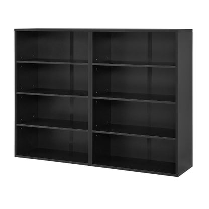 Detachable 8-Layer Adjustable CD DVD Storage Cabinet Multi-purpose Home Bookcase