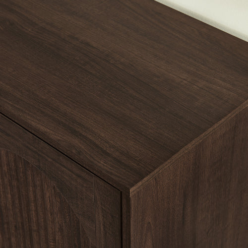 Modern 64 inch TV Stand with Storage Cabinets and Adjustable Shelves