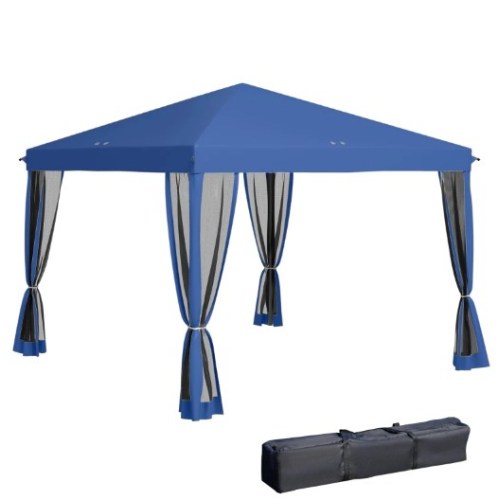 Height Adjustable Pop Up Canopy Tent,Instant Gazebo,Screen House Room with Carry Bag