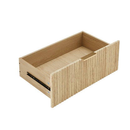6 Drawers Dresser,55" Wide Modern Chest of Drawers Curved wave Design, Dresser TV Stand, Wood Drawer Organizer for Bedroom, Living Room, Hallway, Walnut,55.12''W x 15.75''D x 31.5''H.