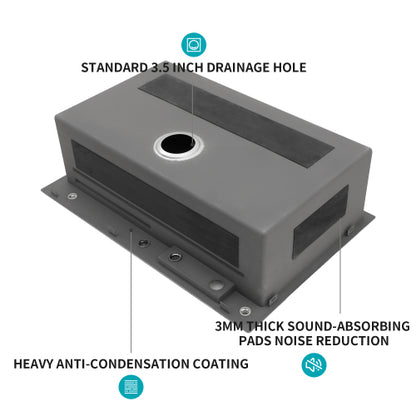 33" Drop in Waterfall Kitchen Sink - 33*22*10 inch Single Bowl 16 Gauge Stainless Steel Ledge Workstation Kitchen Sinks with Pull-Down Faucet & Cup Washer
