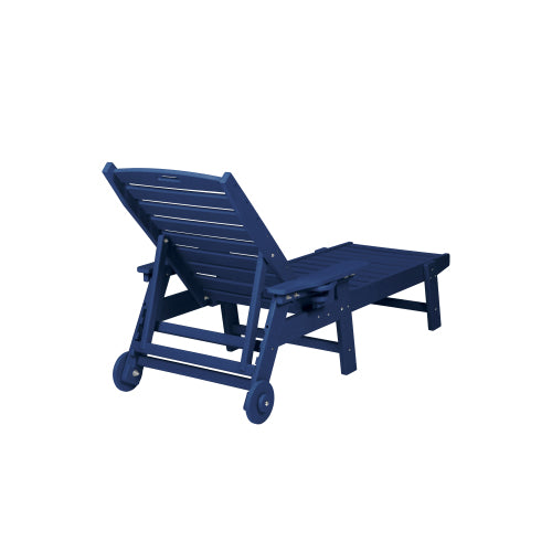 Lounge Chair with Side Table, 3-Piece Oversized Chaise Lounge Chair Set with Wood Texture