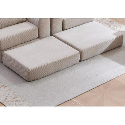 Modular Ottoman Camel Cloud Sofa Spring Support Ottoman