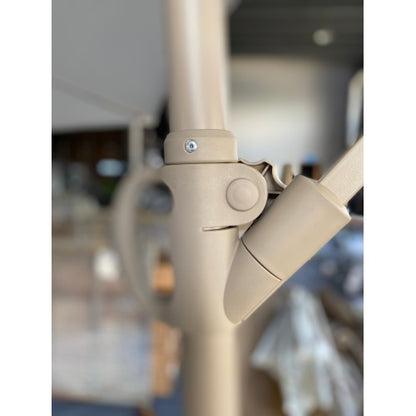 without Plastic base -10ft Offset Patio Umbrella