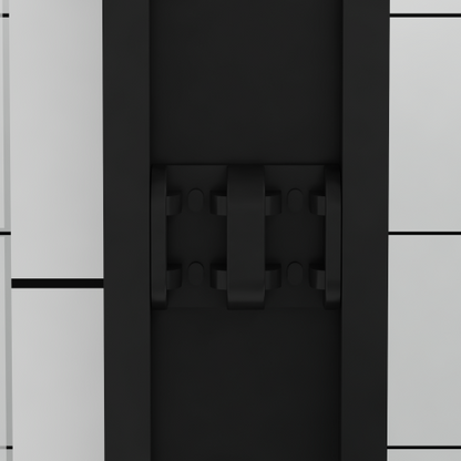 44-48"x76" Aluminum Frame Double Sliding Shower Door,Bypass Bathroom Sliding Door with Premium 1/4" (6mm) Clear Tempered Glass, Black Hardware Sliding Glass Shower Enclosure,Matte Black Finished