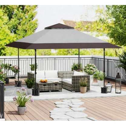 Height Adjustable Pop Up Canopy Tent,Tents for Parties,with Wheeled Carry Bag andSand Bags