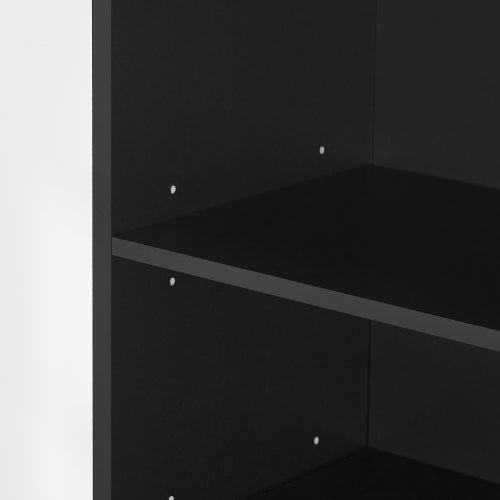 Detachable 8-Layer Adjustable CD DVD Storage Cabinet Multi-purpose Home Bookcase