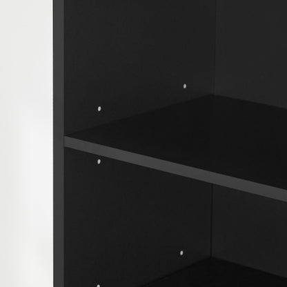 Detachable 8-Layer Adjustable CD DVD Storage Cabinet Multi-purpose Home Bookcase