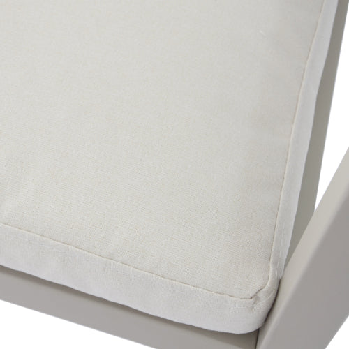 Outdoor Dining Chair Set of 2, Wicker Rattan Woven Patio Chairs, Outdoor Armchair Seating for Patio Backyard Poolside Balcony, Waterproof seat and cushion, Grey+Beige