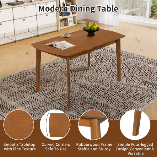 Mid Century Modern Rectangular Dining Table