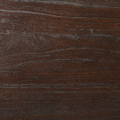 Dark Cocoa 2-Drawer Wooden Nightstand