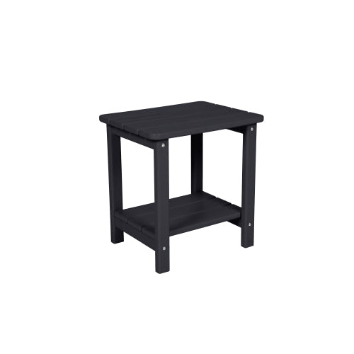 Lounge Chair with Side Table, 3-Piece Oversized Chaise Lounge Chair Set ,Black