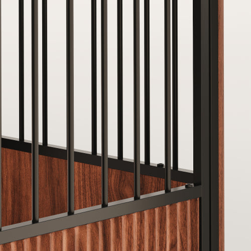 60.2inch Large Wooden Dog House with Porch Cabin Style Dog Crate with Asphalt Roof Nature